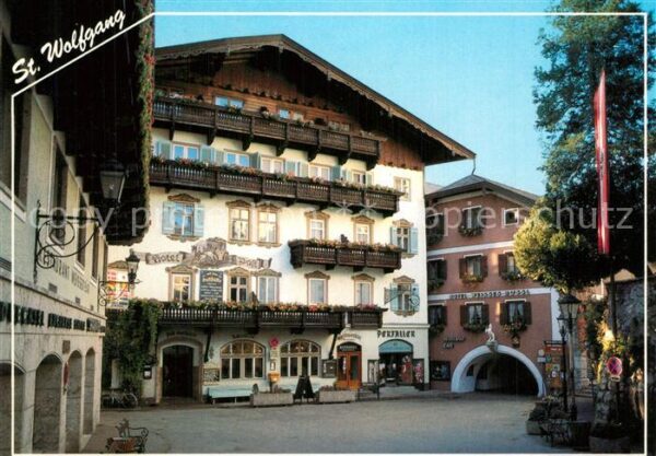 St Wolfgang Salzkammergut Marktplatz Hotel Post Romantikhotel Im