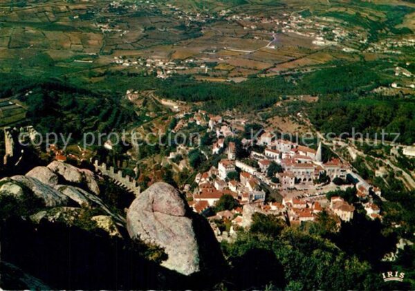 Sintra Castelo dos Mouros e vista parcial