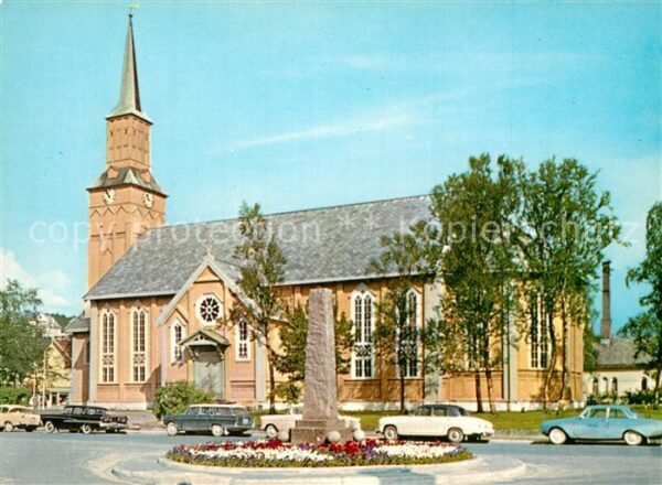 Tromsoe Kirken Kirche Denkmal