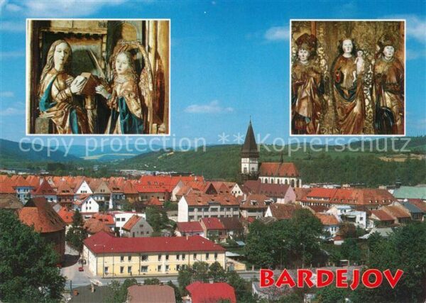 Bardejov Plastiky z kostola sv. Egidia Muzeum Sk