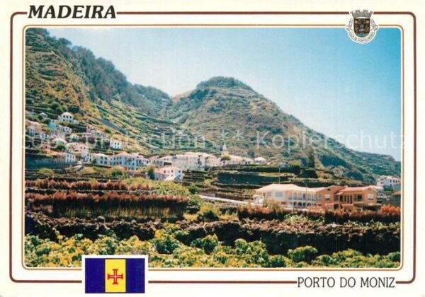 Porto do Moniz Madeira  Portugal Aspecto da vila