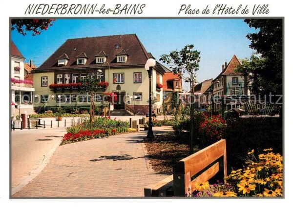 Niederbronn-les-Bains Place de l_Hôtel de Ville
