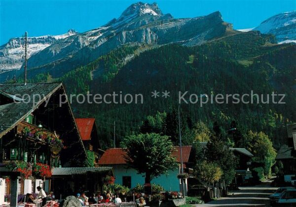 Les Diablerets Ortsmotiv Alpen