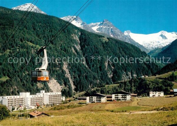 Disentis GR gegen den Medelsergletscher Seilbahn Ad