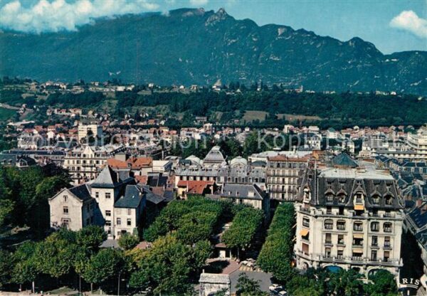 Aix-les-Bains Depuis les Thermes Vue d’ensemble colli