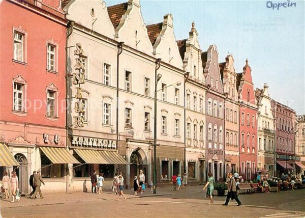 Opole Lubelskie Kamieniczki w Rynku