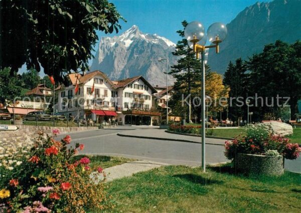 Grindelwald mit Wetterhorn