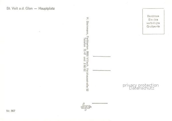 St Veit Glan Hauptplatz – Bild 2