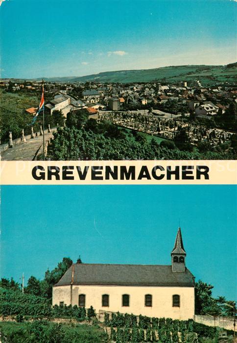 Grevenmacher Luxembourg Vue generale Chapelle du Kreuzerberg