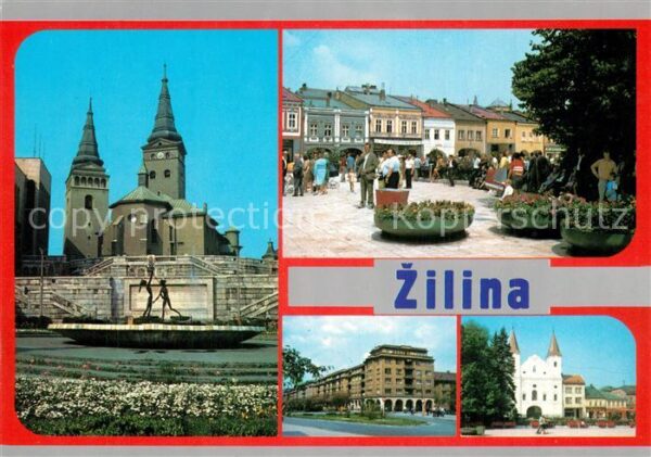 Zilina Prva zmienka sa uchovala Teilansichten