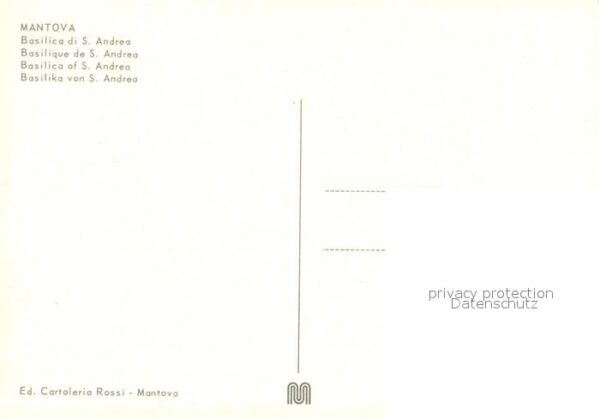 Mantova Basilica di S Andrea Fliegeraufnahme – Bild 2