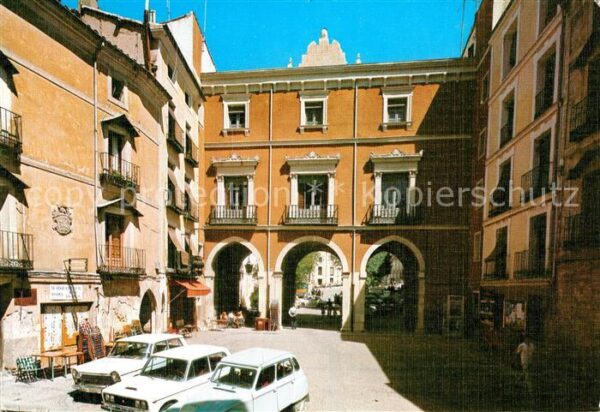 Cuenca Castilla-La Mancha Espana Anteplaza y Ayuntamiento