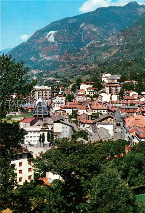 Saint-Vincent Aosta Veduta generale della Fonte