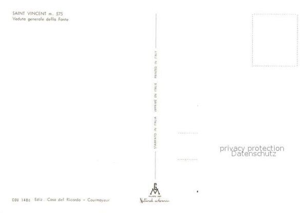 Saint-Vincent Aosta Veduta generale della Fonte – Bild 2