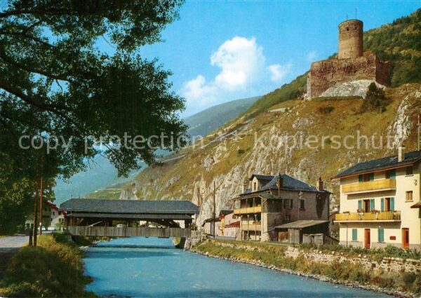 Martigny VS Pont couvert et Chateau de la Batiaz