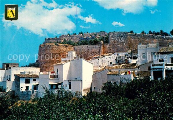 Denia Detalle del Castillo