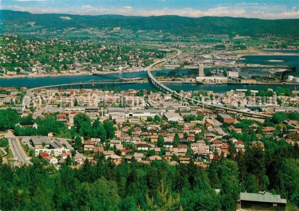 Drammen Fliegeraufnahme