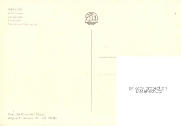 Sorrento Campania Fliegeraufnahme – Bild 2