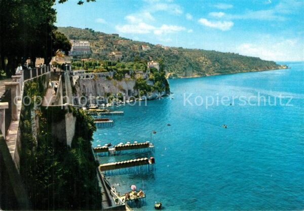 Sorrento Campania Punta del Capo dalla Villa Comunale