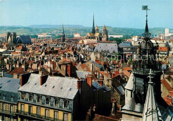 Dijon 21 Panorama Jaquemard de Notre Dame Saint