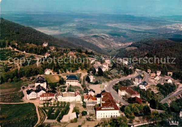 Trois-Epis Drei-Aehren Vue aerienne et la Plaine d_Alsace