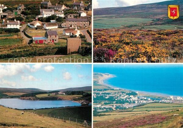 Isle of Man Panorama Fliegeraufnahmen
