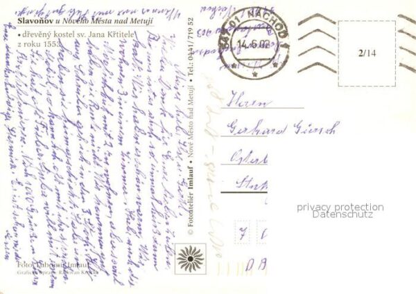 Slavonov u Noveho Mesta nad Metuji dreveny koste – Bild 2