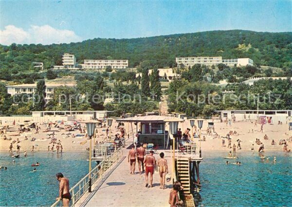 Slatni Pjasazi Seebrücke Strand
