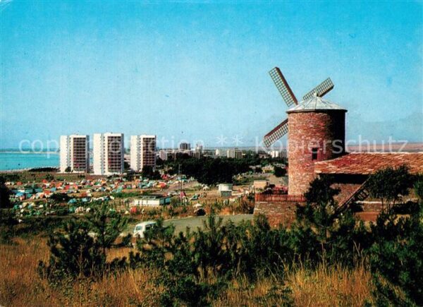 Slantchev Brjag Panorama Windmühle