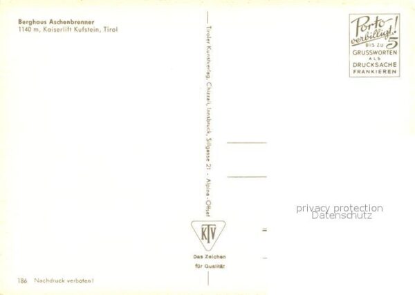 Kufstein Tirol Berghaus Aschenbrenner Kaiserlift – Bild 2