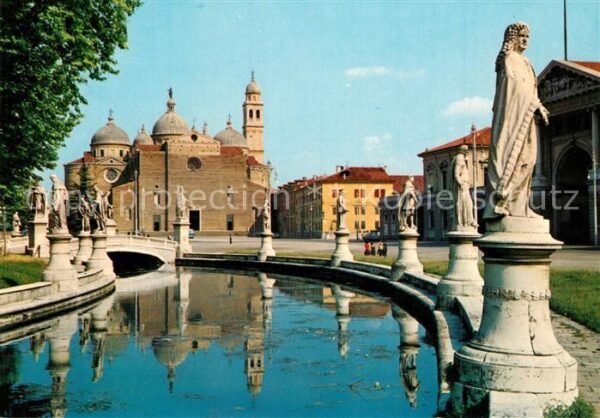 Padova Prato della Valle e Basilica S Giustina