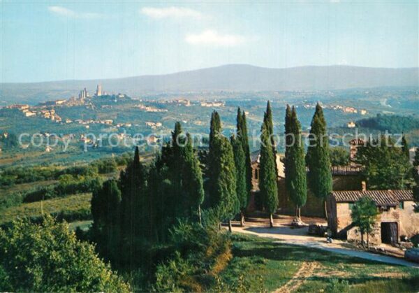 Gimignano Veduta della Chiesa Romenica di Cellole