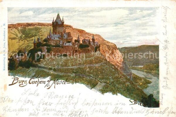 Cochem Mosel Burg Cochem Mosel