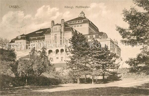 Cassel Kassel Königl Hoftheater