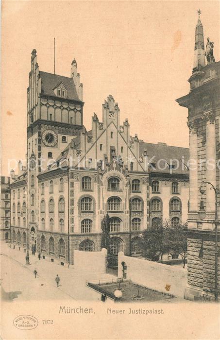 Muenchen Neuer Justizpalast