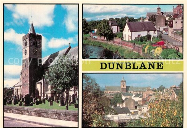 Dunblane Stirling Kirche Ortsansichten