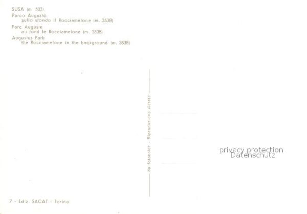 Susa Italia Parco Augusto sulfo sfondo il Rocciamel – Bild 2