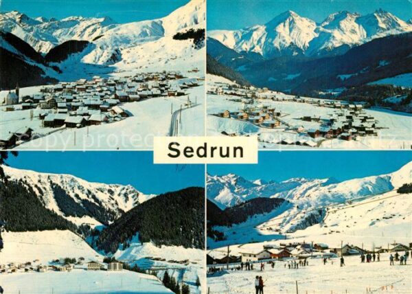 Sedrun Panorama La Foppa und Bugnei Camischola