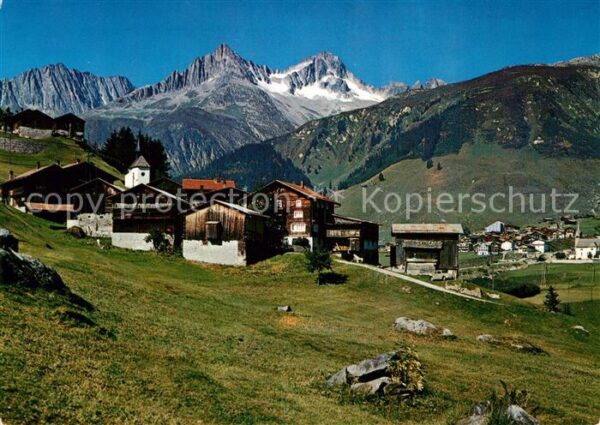 Surrein mit Sedrun Crispalt Culmatsch und Piz N