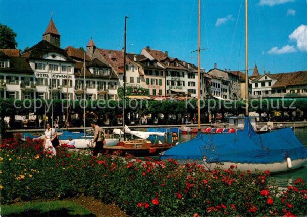 Rapperswil BE Hafen am Zürichsee