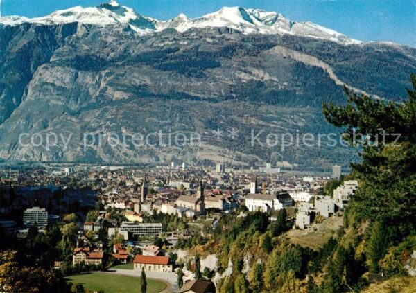Chur GR mit Calanda