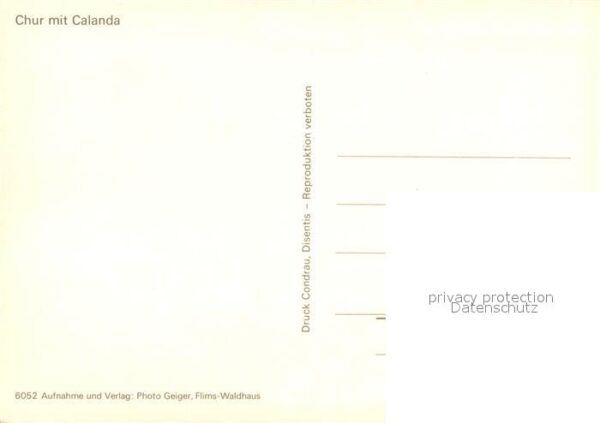 Chur GR mit Calanda – Bild 2