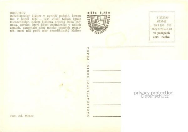 Broumov Braunau Boehmen Benediktinsky klaster – Bild 2