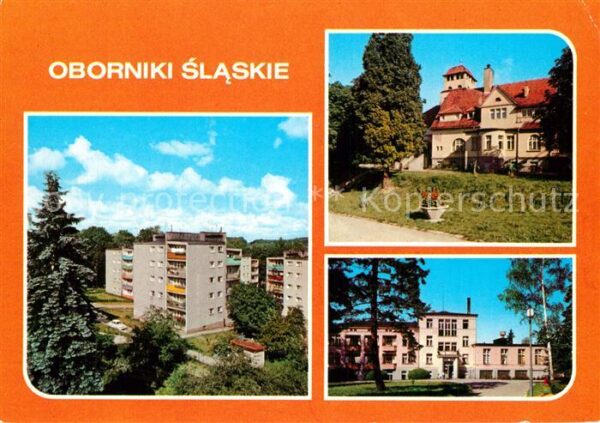 Oborniki Slaskie Osiedle mieszkaniowe Sanatoria Szarnika