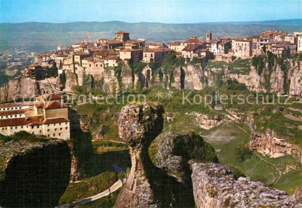 Cuenca Castilla-La Mancha Espana Panoramica y Hoz del Huecar