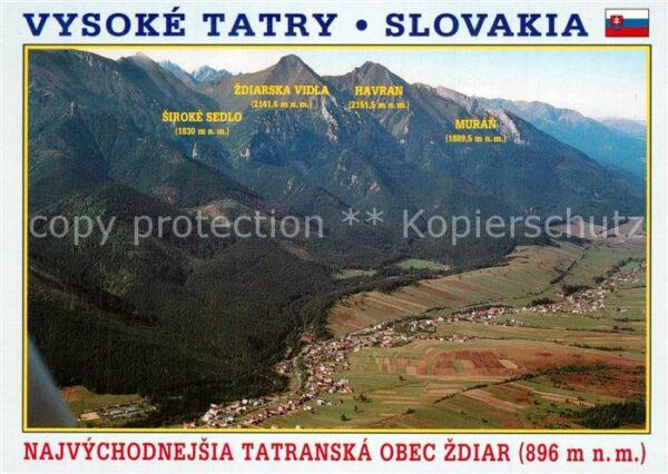 Zdiar Vysoke Tatry Najvychodnejsia Tatransky Obec Zdiar