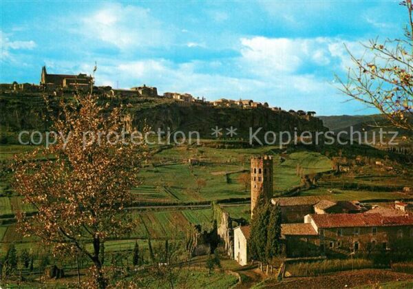 Orvieto La Badia e panorama parziale
