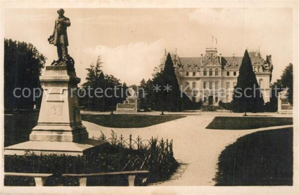 Annecy Haute-Savoie Monument Sommeillier et la Prefecture M