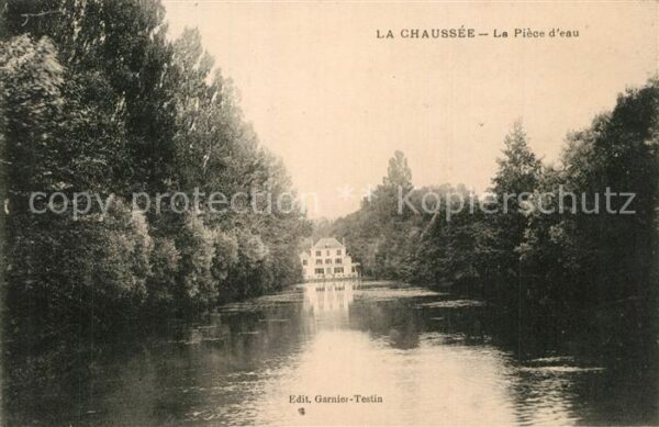 La Chaussee-sur-Marne La pièce d_eau