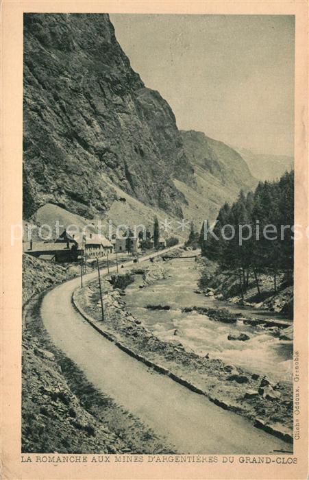 Oisans La Romanche aux mines d_Argentières du